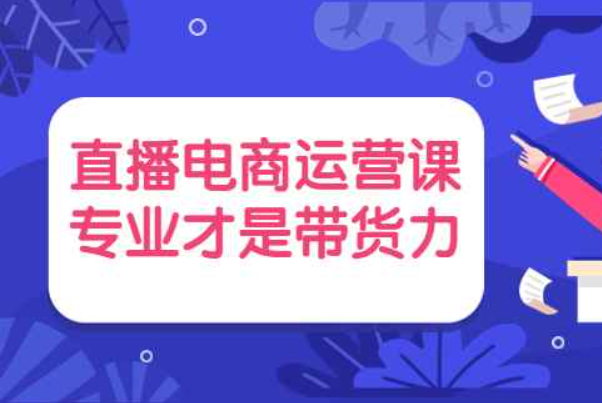 直播电商运营课，专业才是带货力（价值699元）