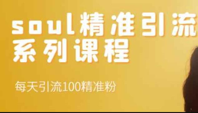 soul精密制导系列课程，每日100精密粉末制导