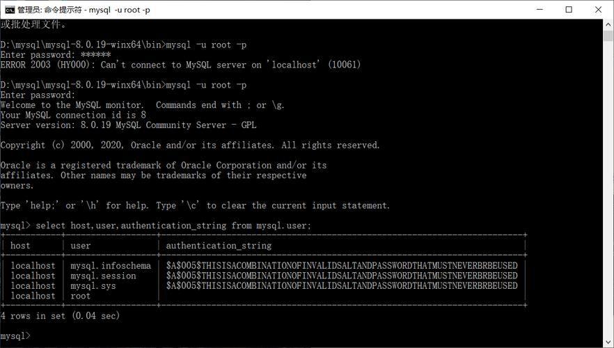 [phpMyAdmin]ERROR 1396 (HY000): Operation ALTER USER failed for ‘root‘@‘localhost‘解决