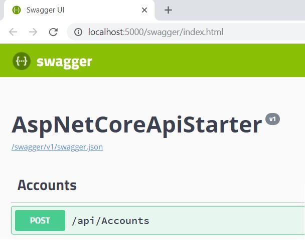 ASP.NET Core Web API用户身份验证